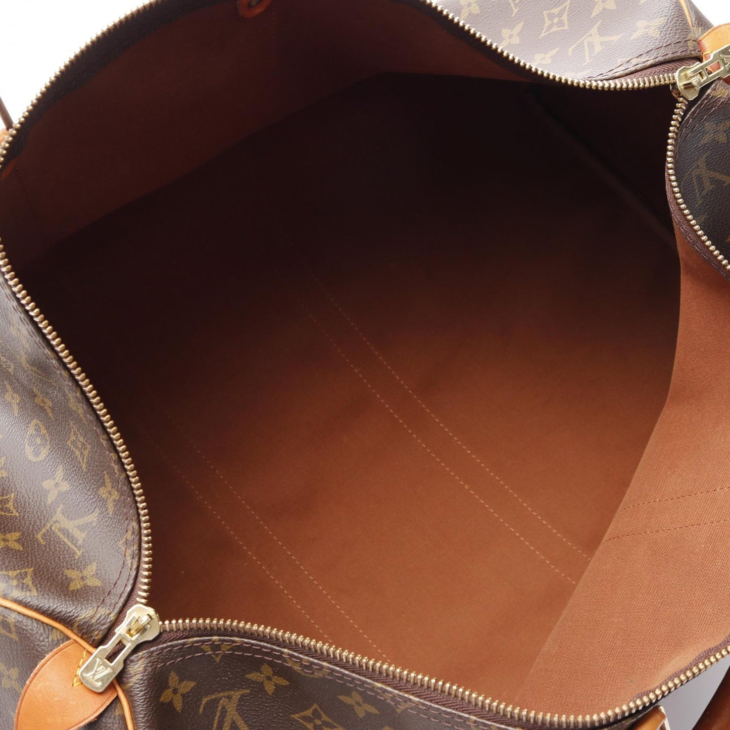 Louis Vuitton Keepall 55 Monogram Coated Canvas Boston Bag