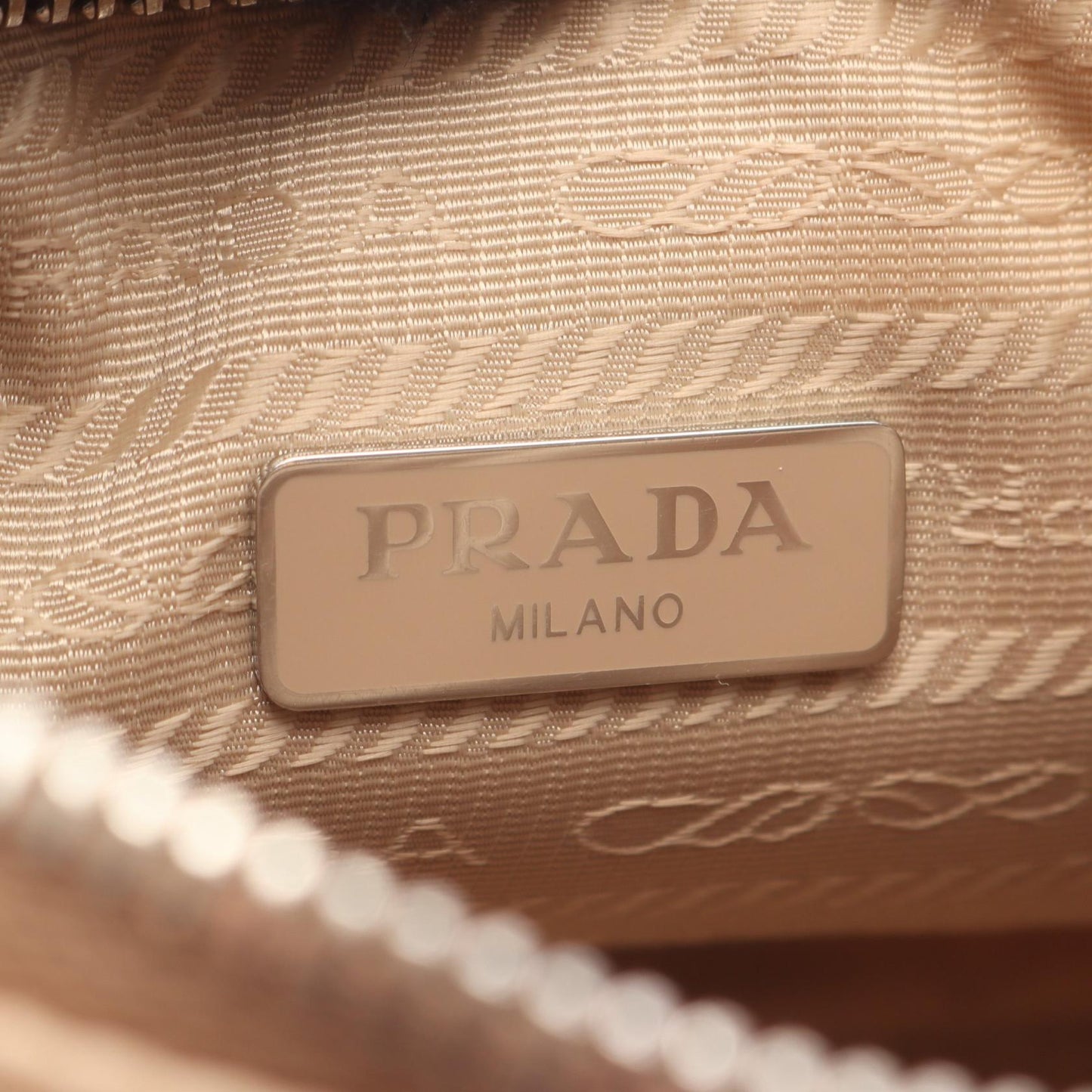 Prada Re-Edition 2006 Nylon Saffiano Leather Shoulder Bag