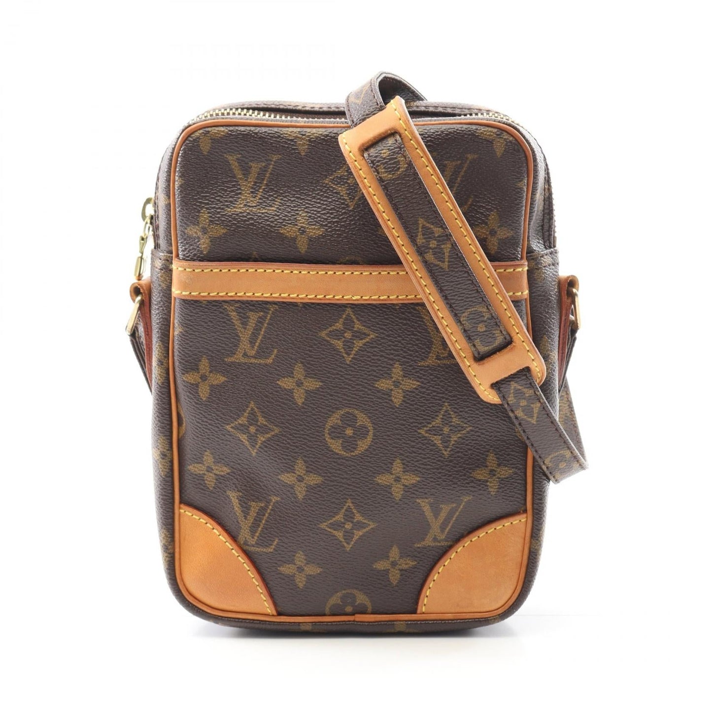 Louis Vuitton Danube Monogram Coated Canvas Shoulder Bag