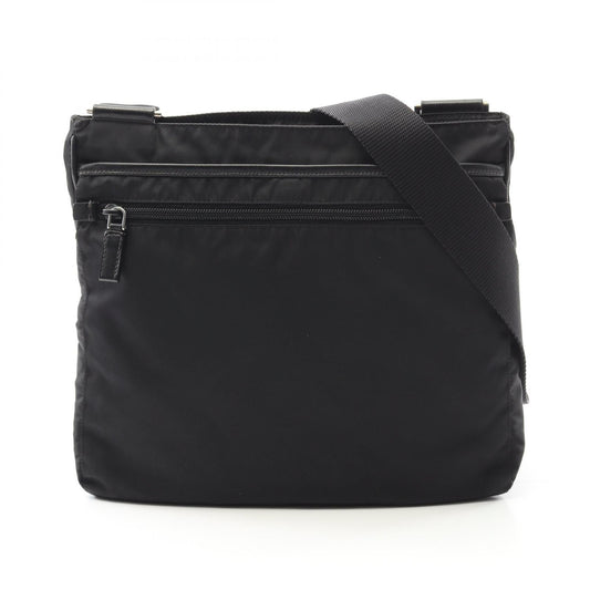 Prada Nylon Saffiano Leather Shoulder Bag