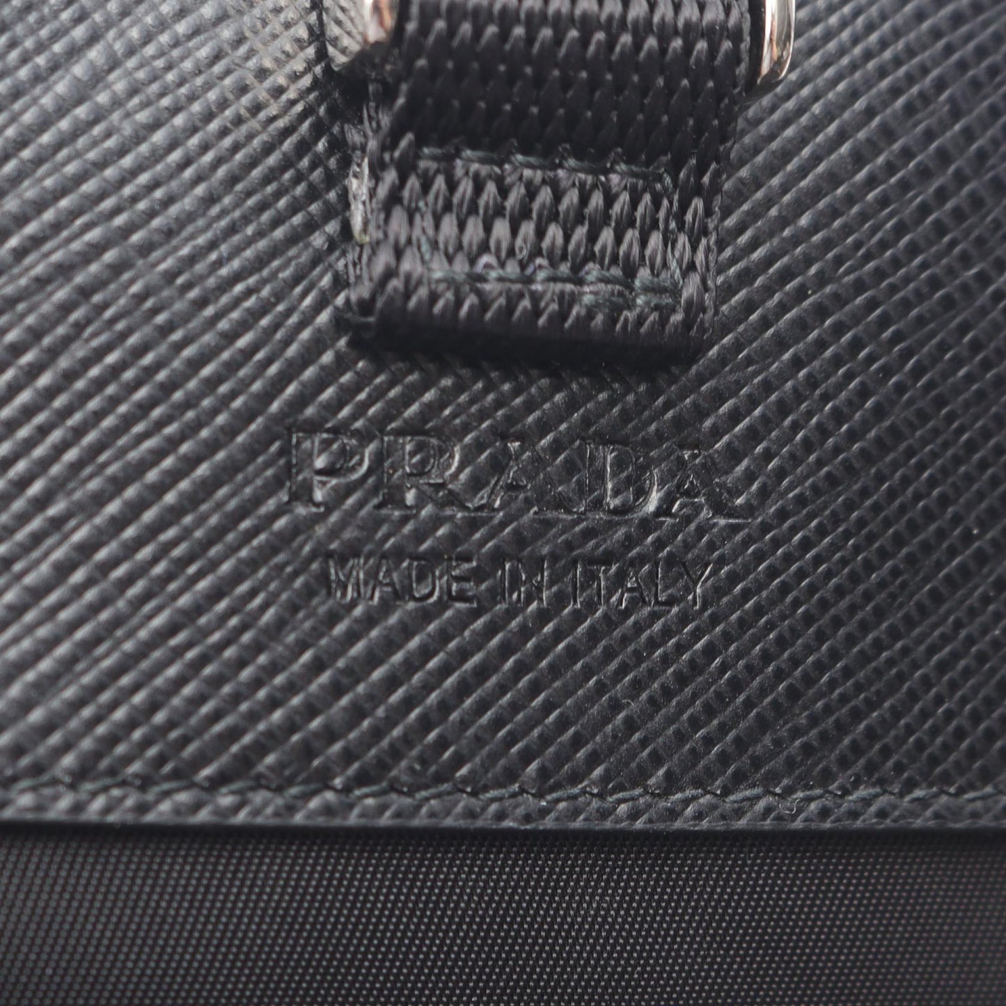 Prada RE NYLON TESSUTO+SAFFIANO Nylon Shoulder Bag