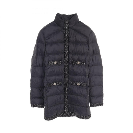 Chanel Nylon Down Jacket Black