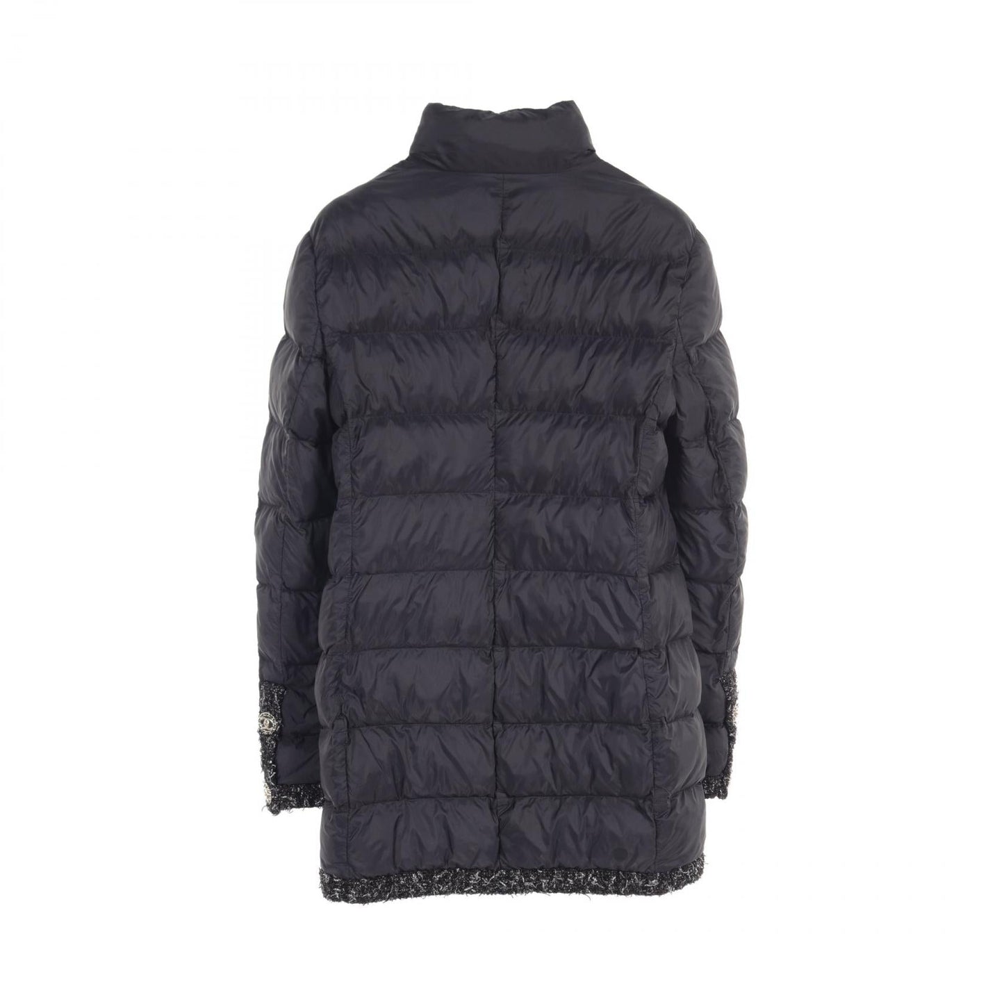Chanel Nylon Down Jacket Black