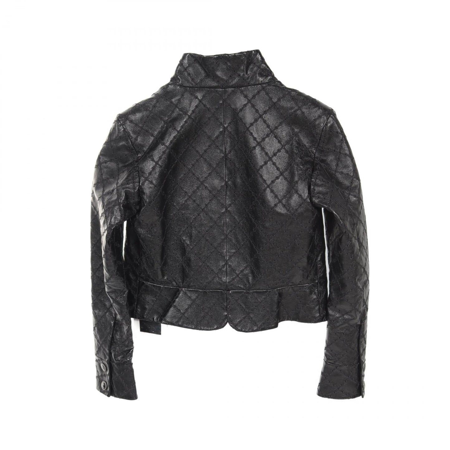 Chanel Lambskin Jacket with Coco Mark Button