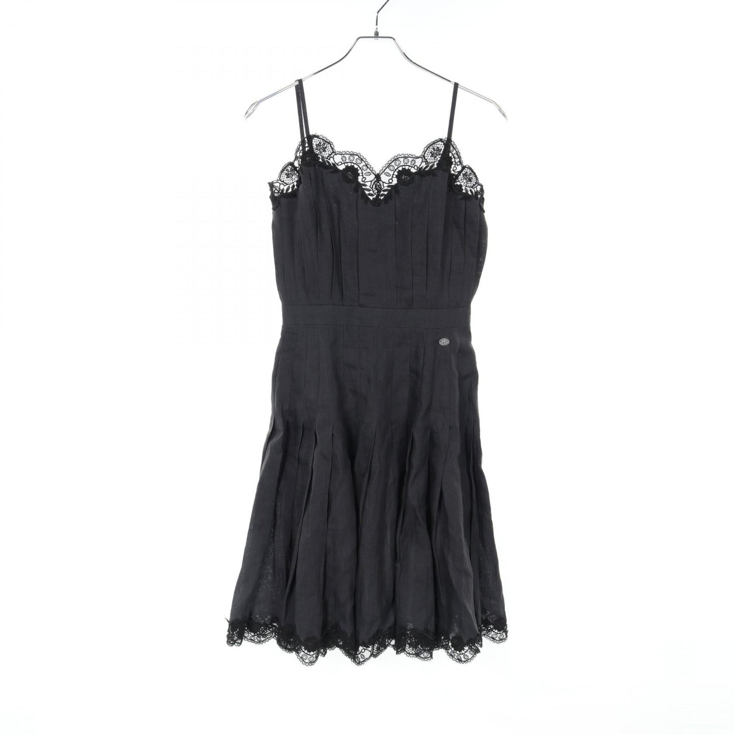Chanel Fabric Dress Black P55457