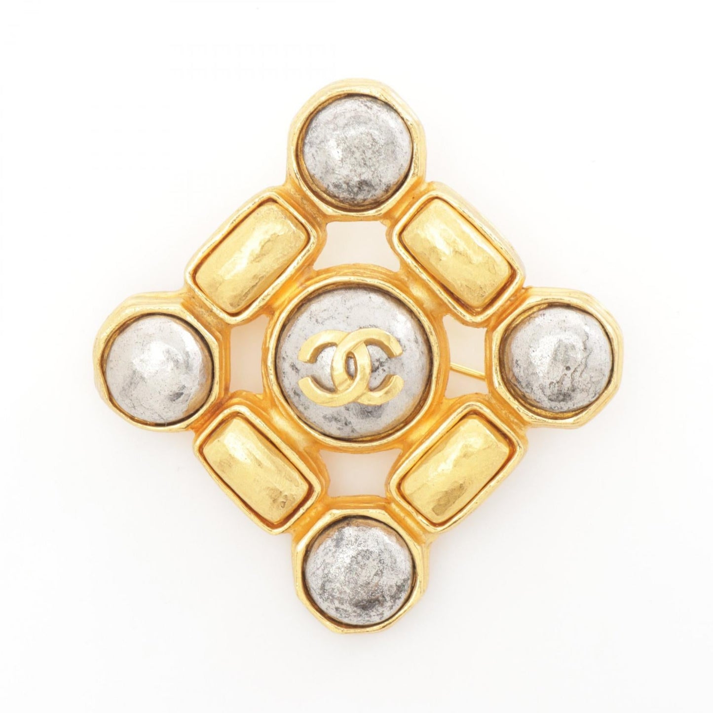 Chanel Coco Mark Brooch Gold 97A