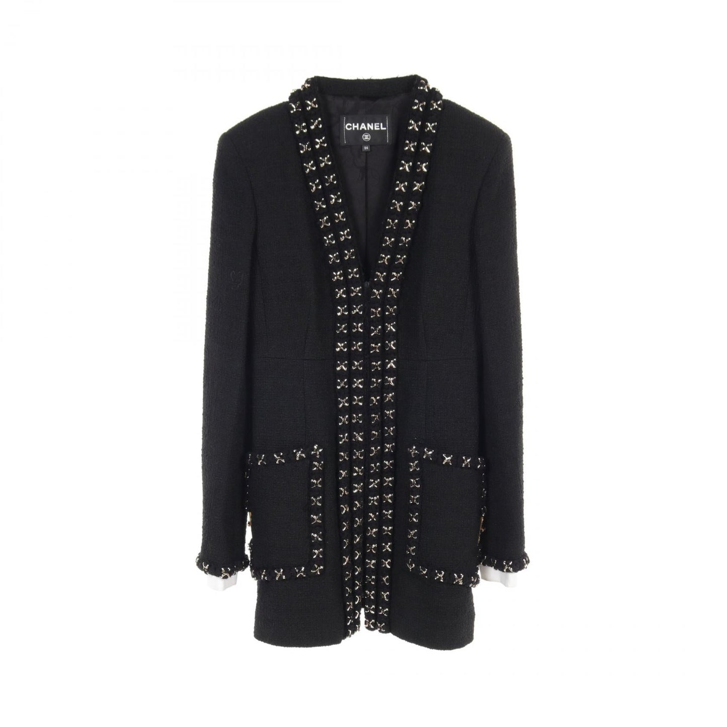 Chanel Wool Outerwear Black P56907V30555