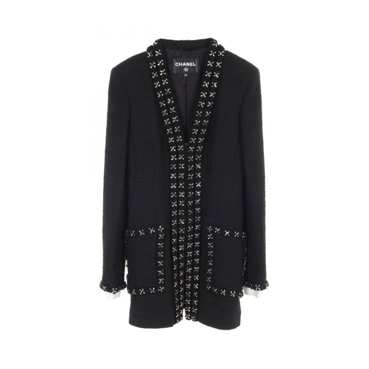 Chanel Wool Outerwear Black P56907V30555