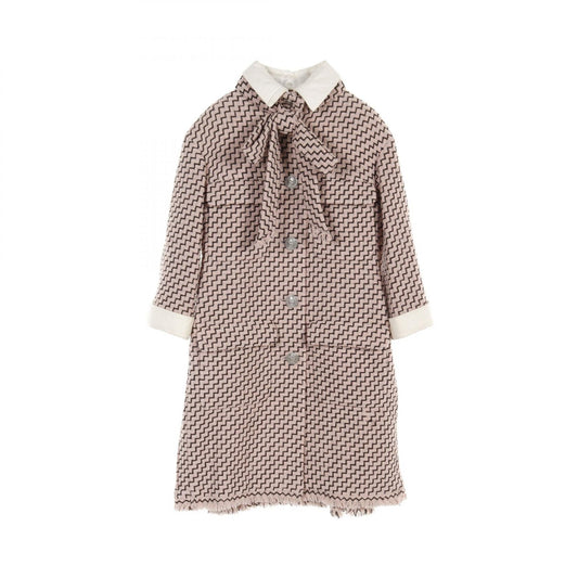Chanel Wool Nylon Outerwear Pink