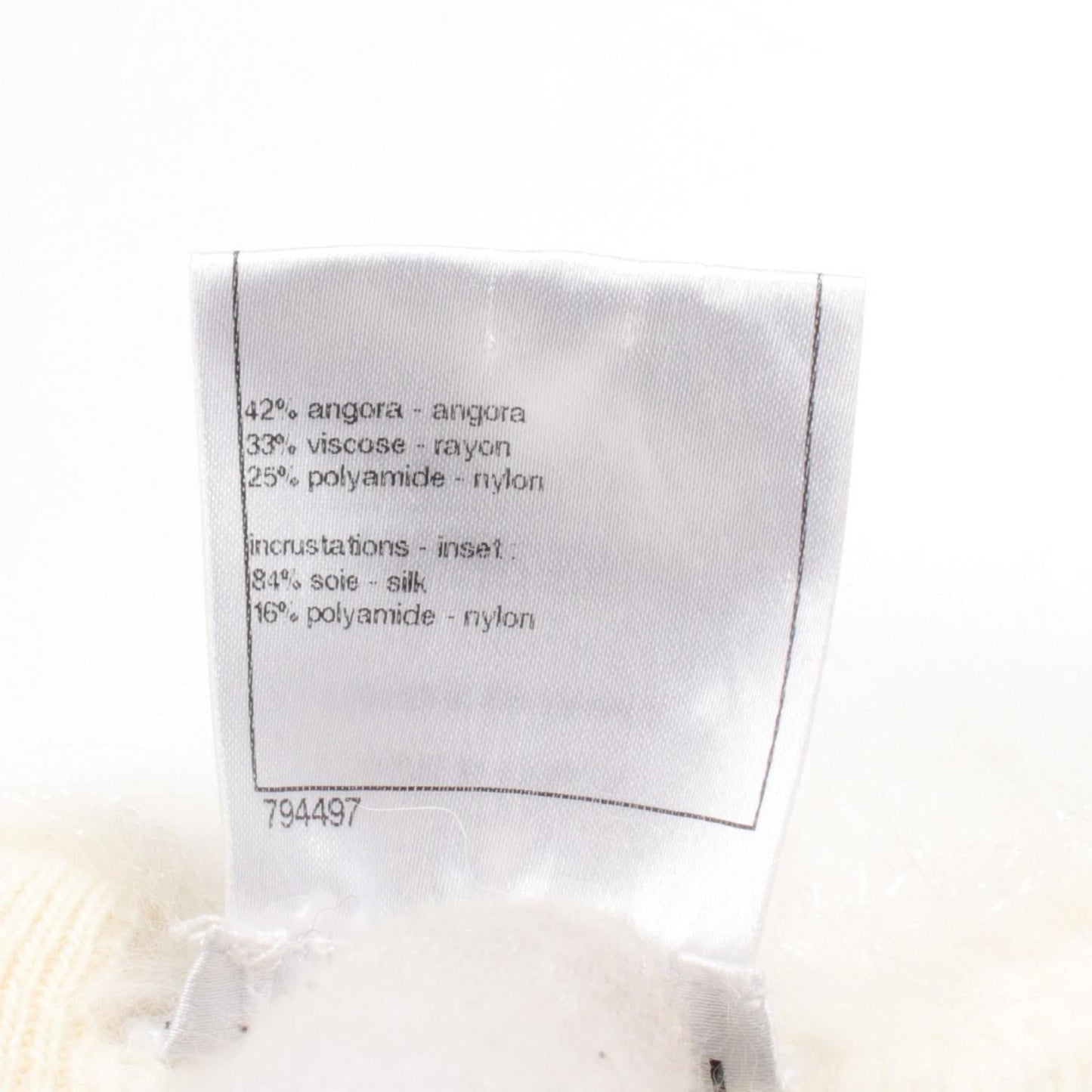 Chanel Nylon Angora Dress P39898K02859