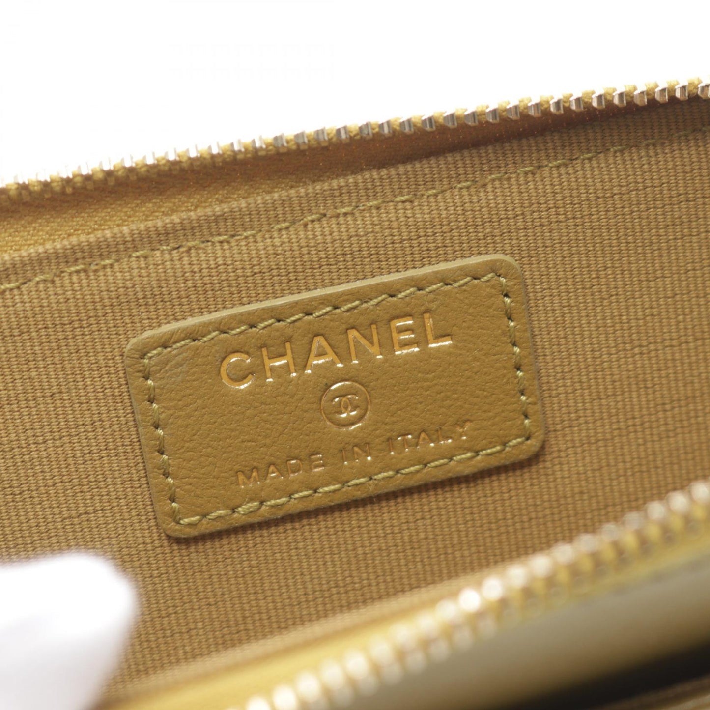Chanel Lambskin Matelasse Coin Case Wallet
