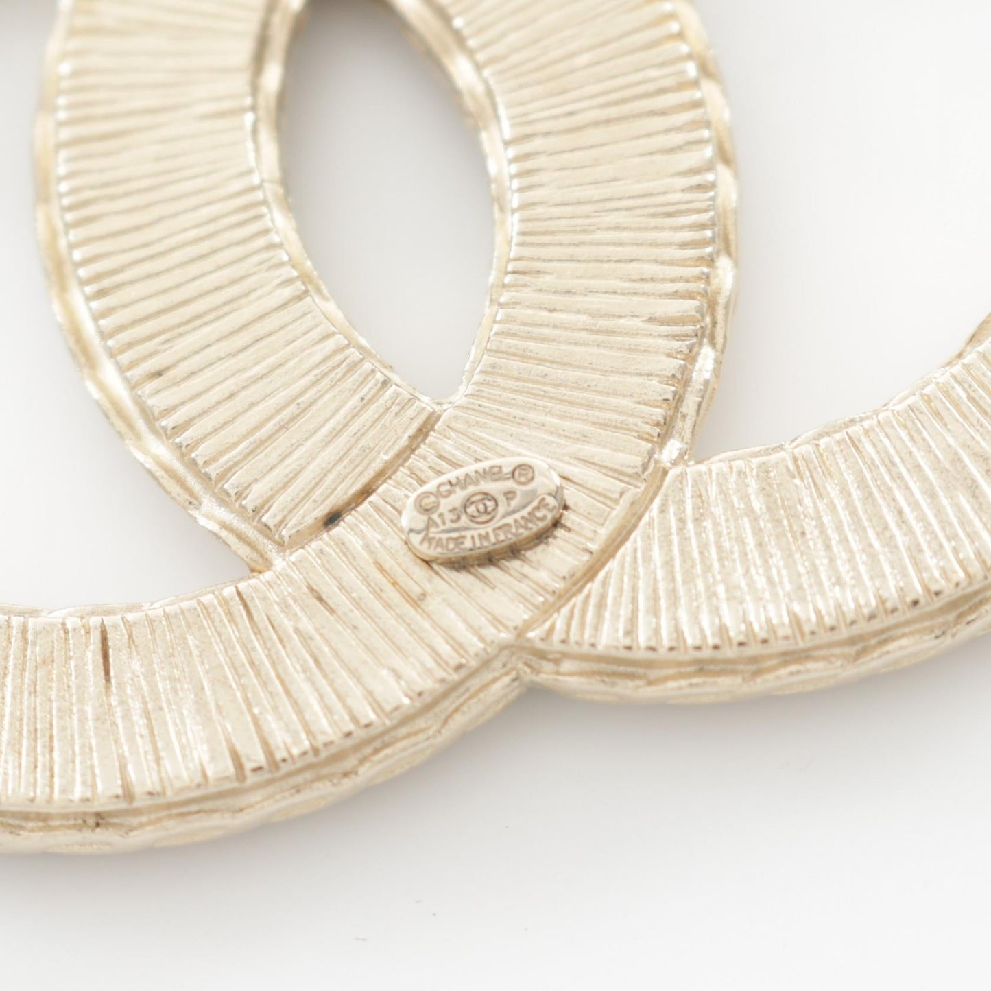 Chanel Coco Mark Brooch Gold Plated