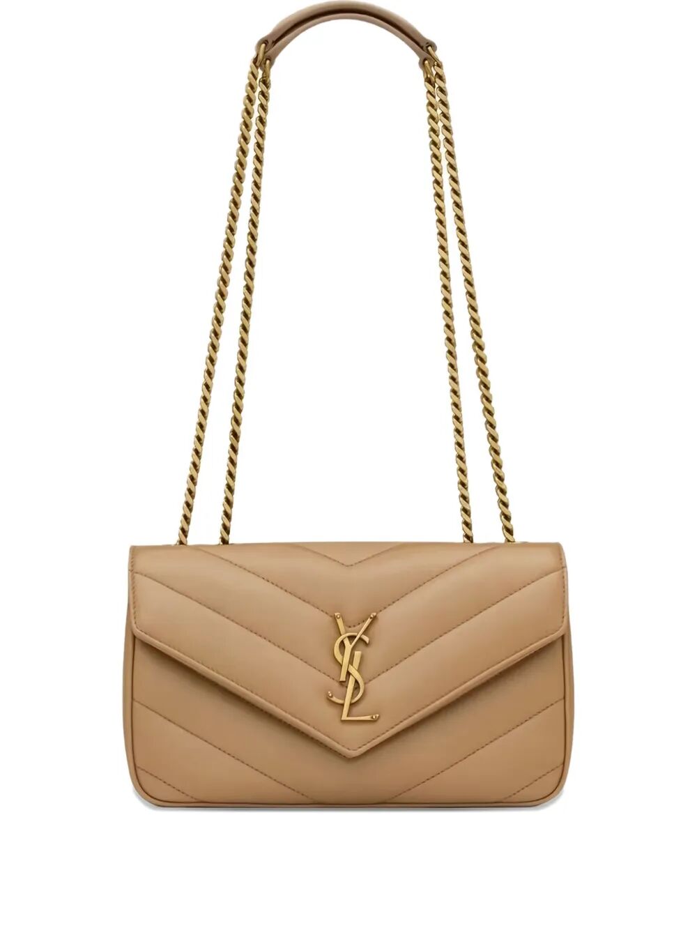 Saint Laurent Women Loulou Small Bag In Matelassé Lambskin