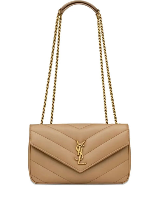 Saint Laurent Women Loulou Small Bag In Matelassé Lambskin