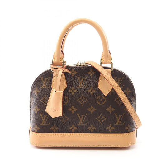 Louis Vuitton Alma BB Monogram Coated Canvas Handbag