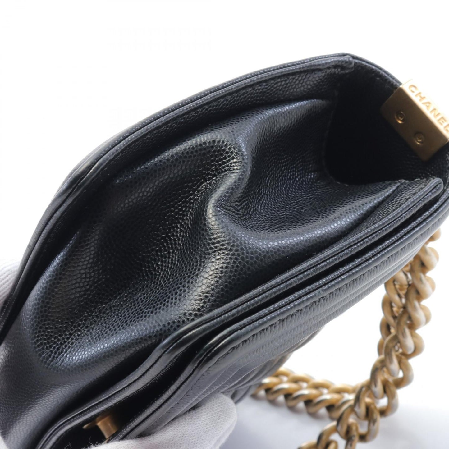 Chanel Boy Small Shoulder Bag Black