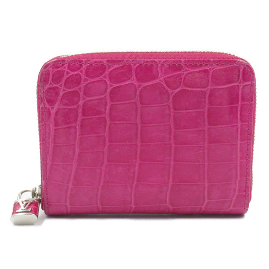 Louis Vuitton Zippy Coin Purse Crocodile Wallet