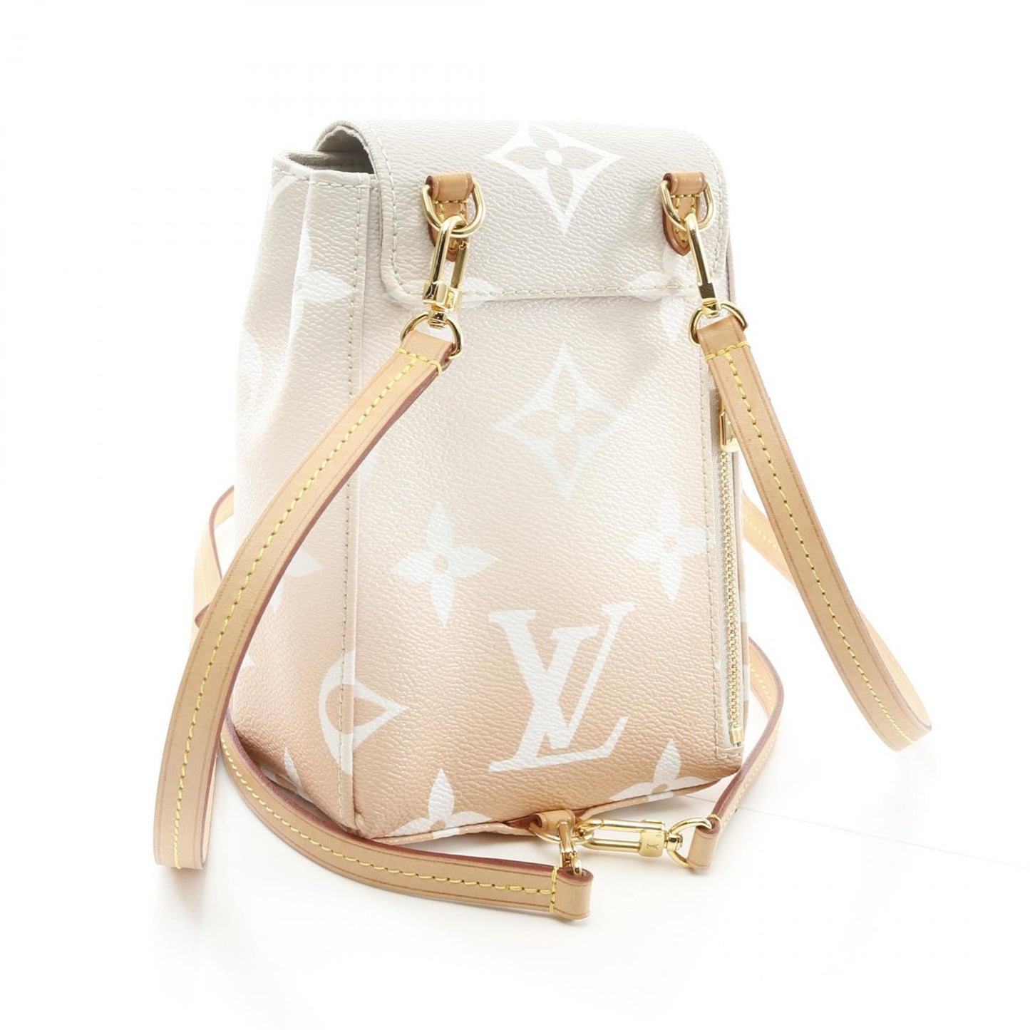 Louis Vuitton By The Pool Monogram Coated Canvas Backpack