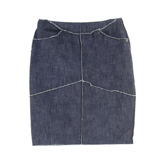 Chanel Cotton Skirt Navy P14431V07258