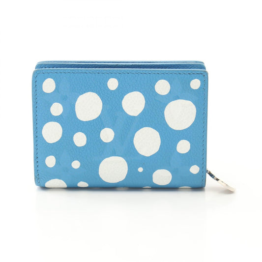 Louis Vuitton × yayoi kusama Portefeuille Clea Monogram Leather Wallet