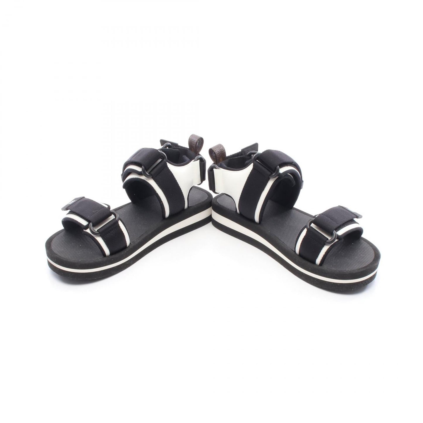 Louis Vuitton Arcade Line Monogram Nylon Leather Sandals