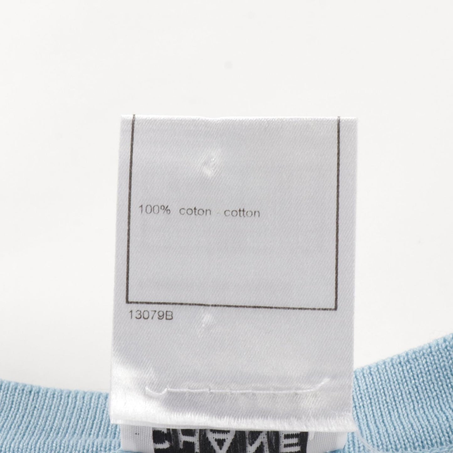 Chanel Coco Mark Cotton Knit Top