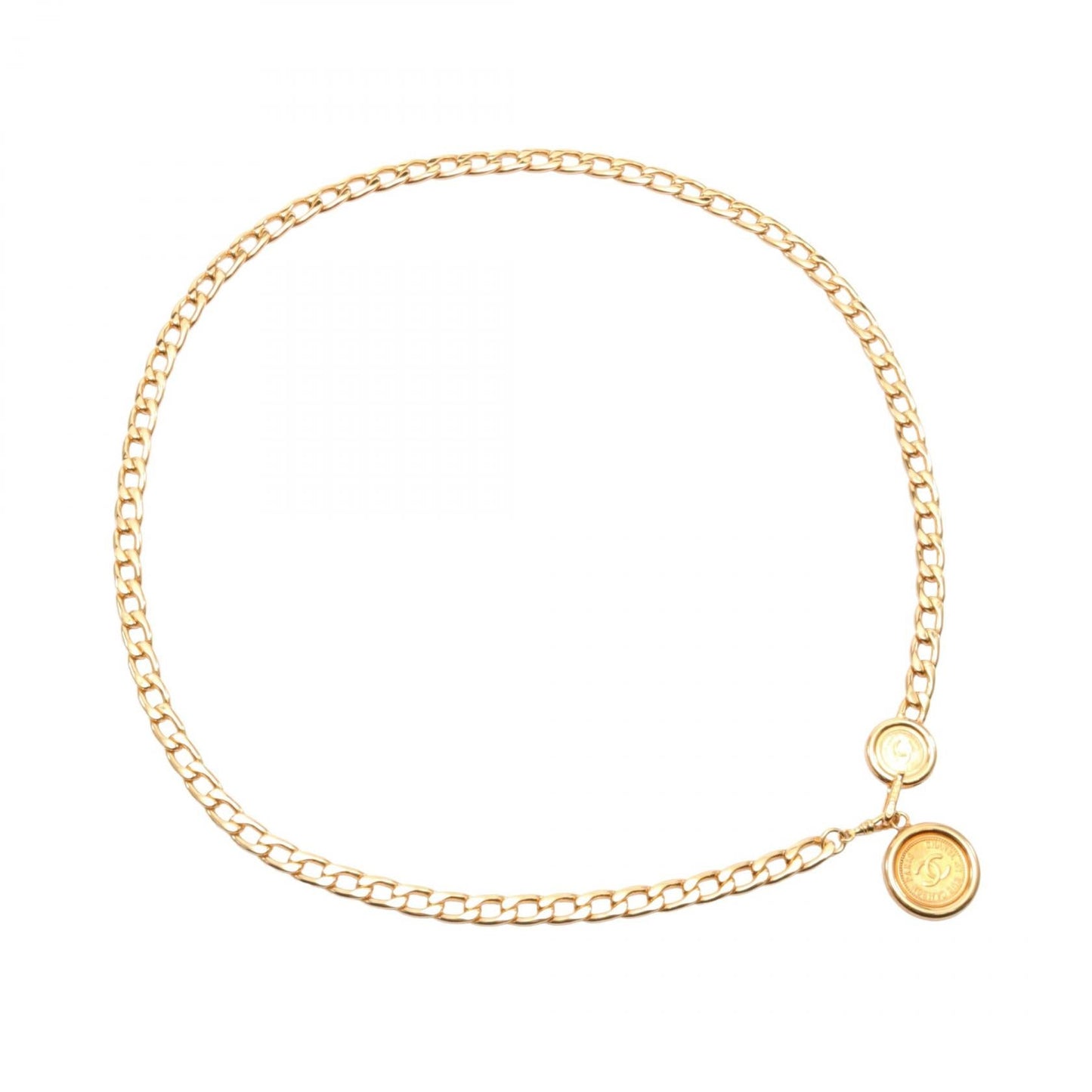 Chanel Coco Mark Belt Gold