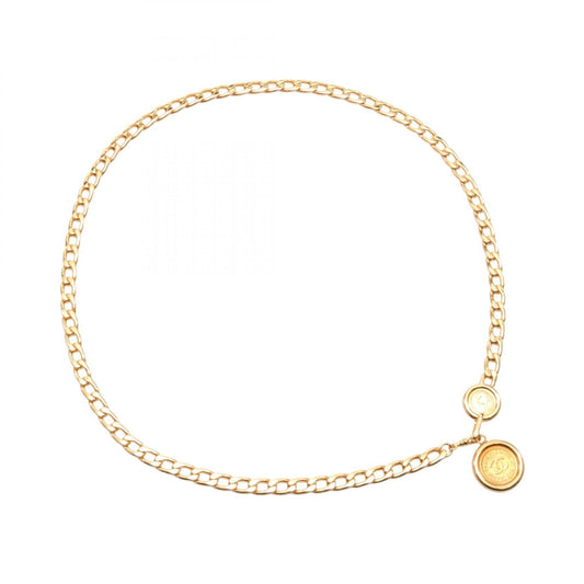 Chanel Coco Mark Belt Gold
