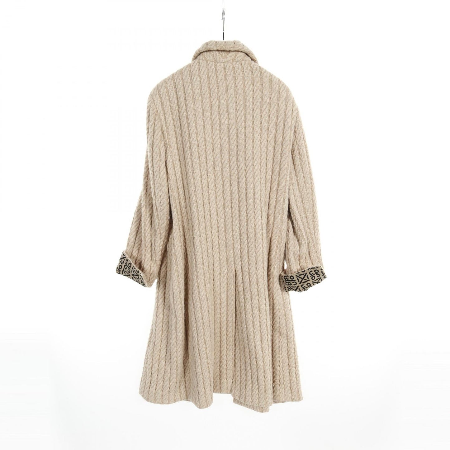 Chanel Wool Alpaca Outerwear Beige