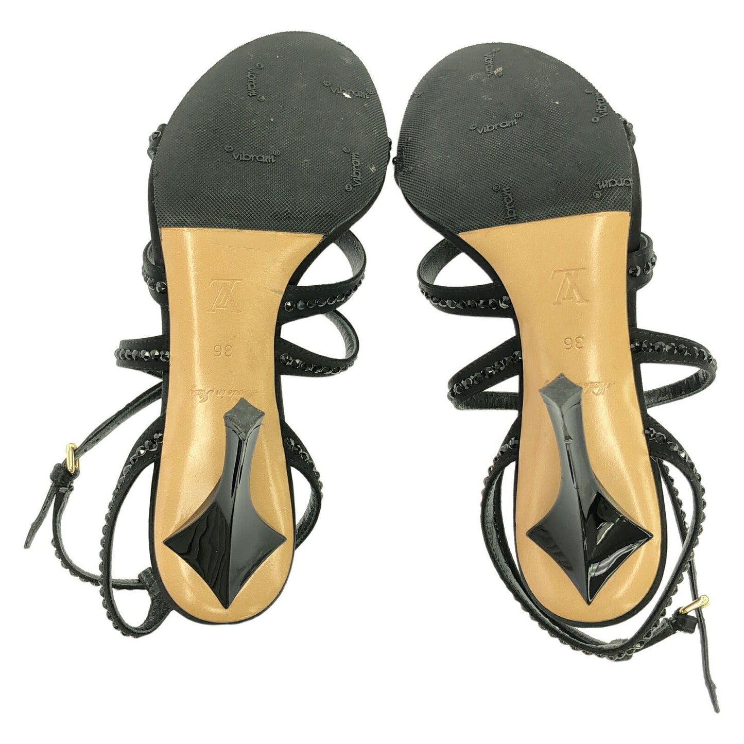 Louis Vuitton Suede Sandals