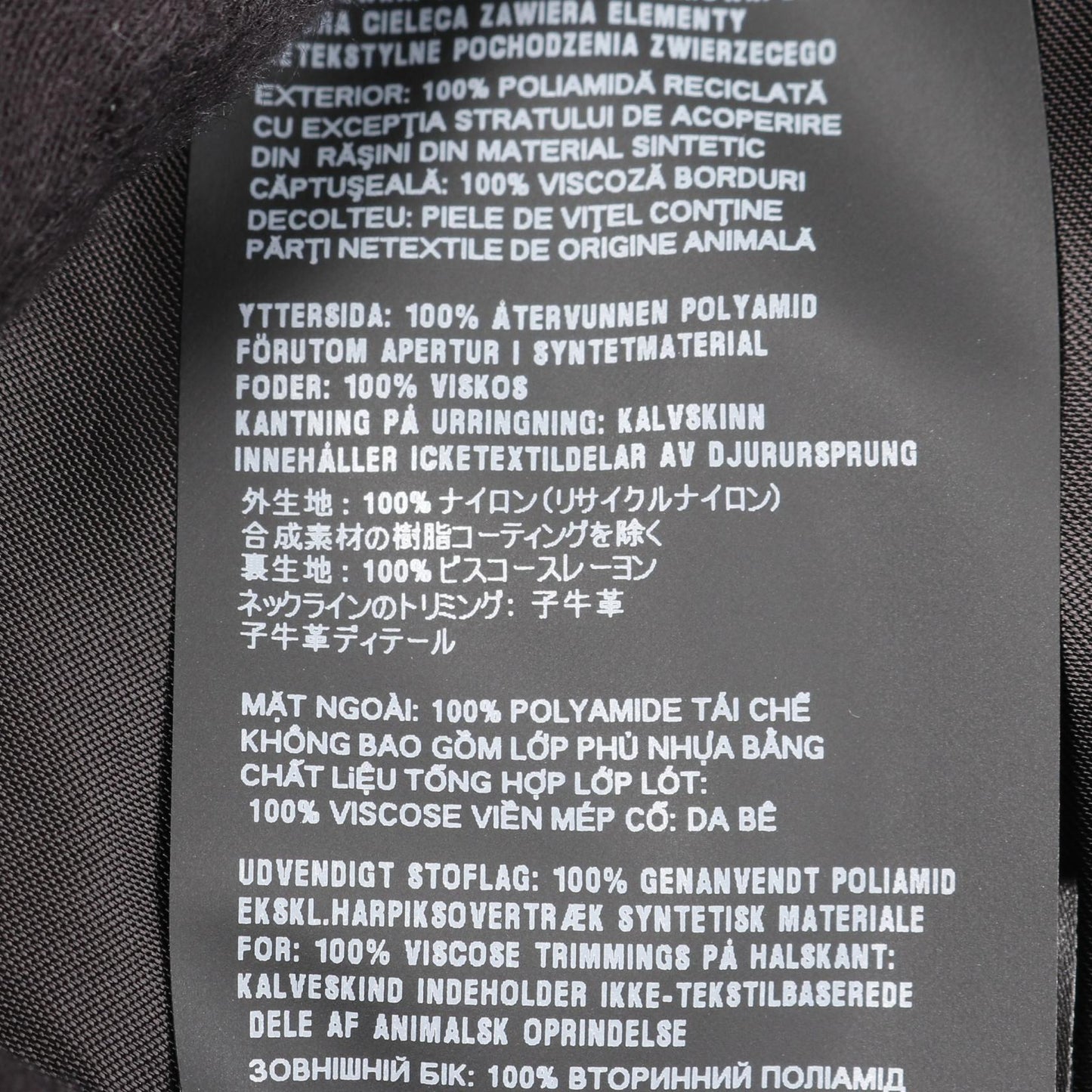 Prada RE-NYLON Nylon Leather Dress