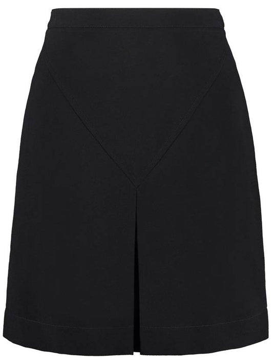 Burberry Women's Viscose Caddy Mini Skirt Black