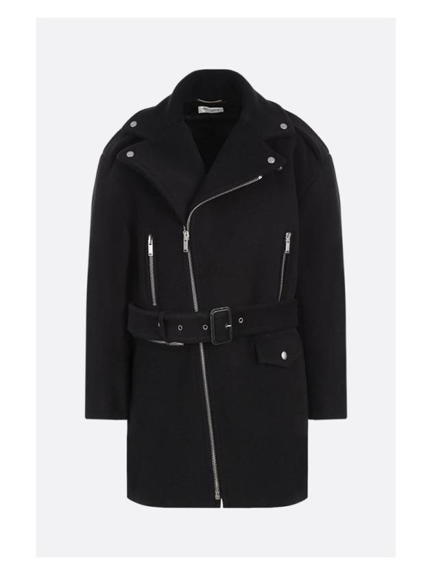 Saint Laurent 704005 full zip wool jacket