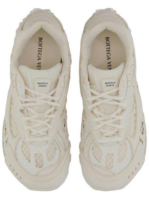 Bottega Veneta Orbit Mesh Low Top Sneakers White