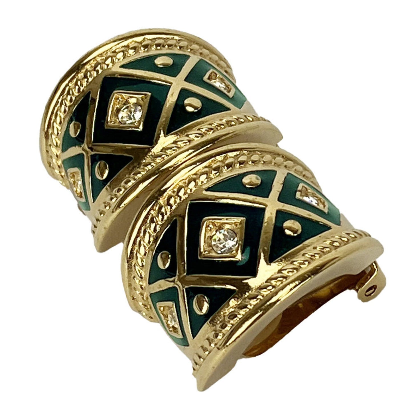 Burberry   Metal Clip Earrings ()