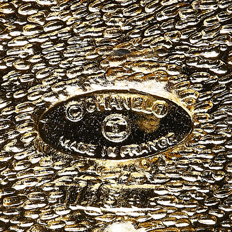 Chanel Vintage Coco Mark Earrings Gold