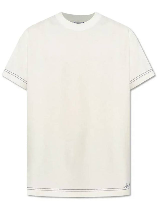 Burberry logo detail crew neck t-shirt 8090542_B7343