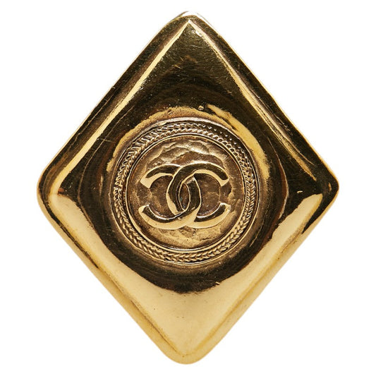 Chanel Coco Mark Gold Plated Brooch