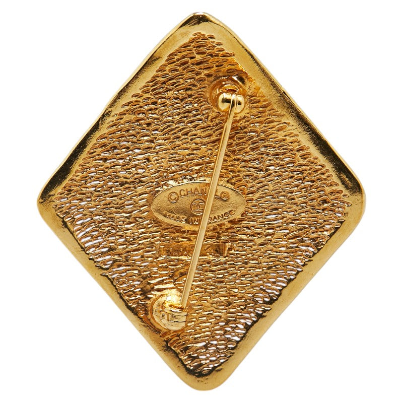 Chanel Coco Mark Gold Plated Brooch