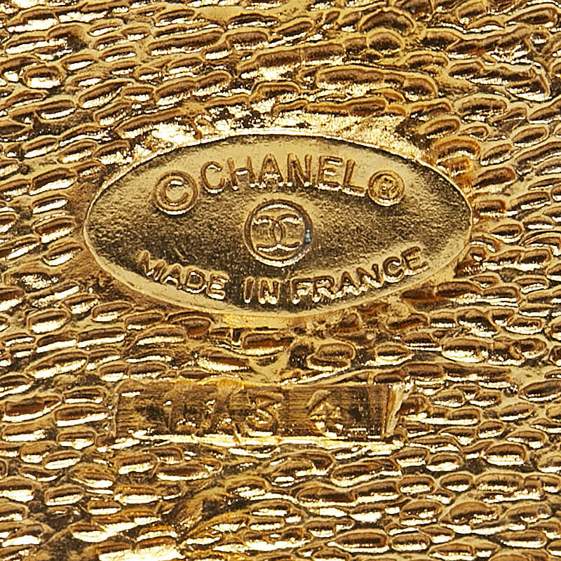 Chanel Coco Mark Gold Plated Brooch