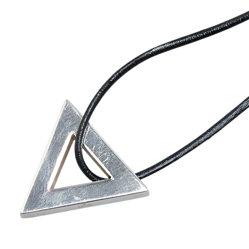Gucci Triangle Pendant SV925 Necklace