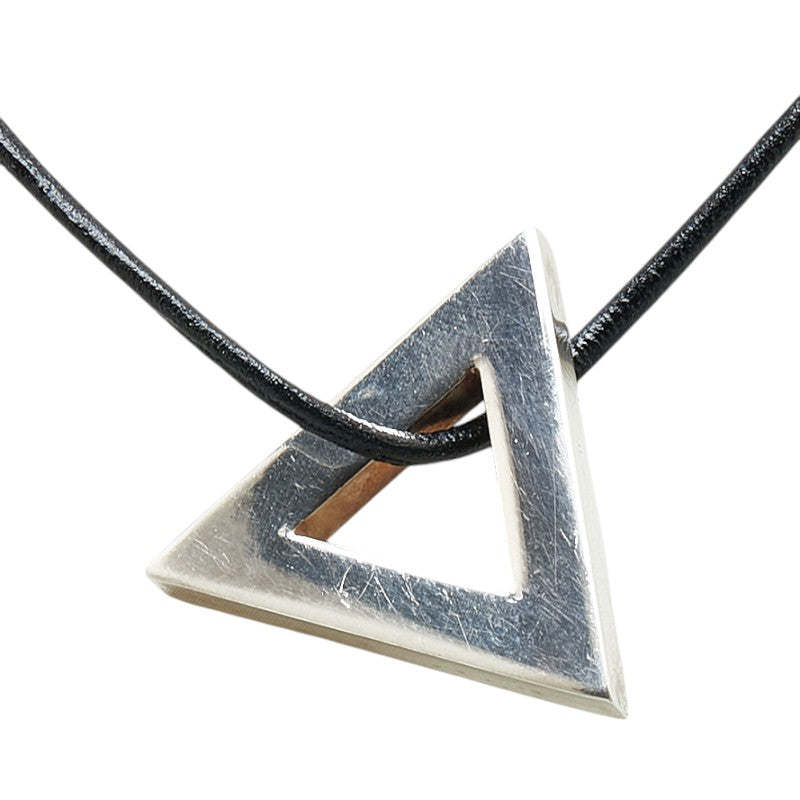 Gucci Triangle Pendant SV925 Necklace