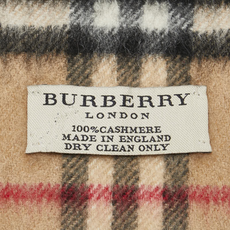 Burberry Cashmere Nova Check Scarf
