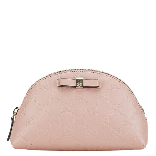 Gucci Guccissima Leather Pouch