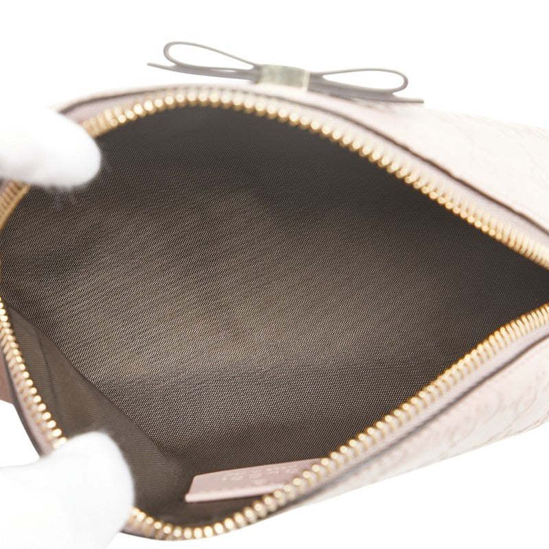 Gucci Guccissima Leather Pouch