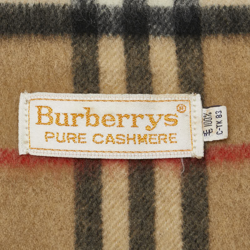 Burberry Cashmere Nova Check Scarf