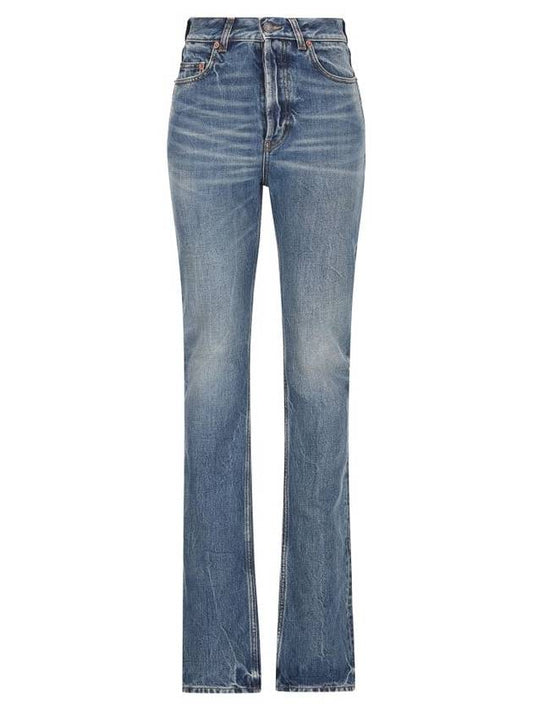 Saint Laurent 90's Slim Jeans Blue Denim