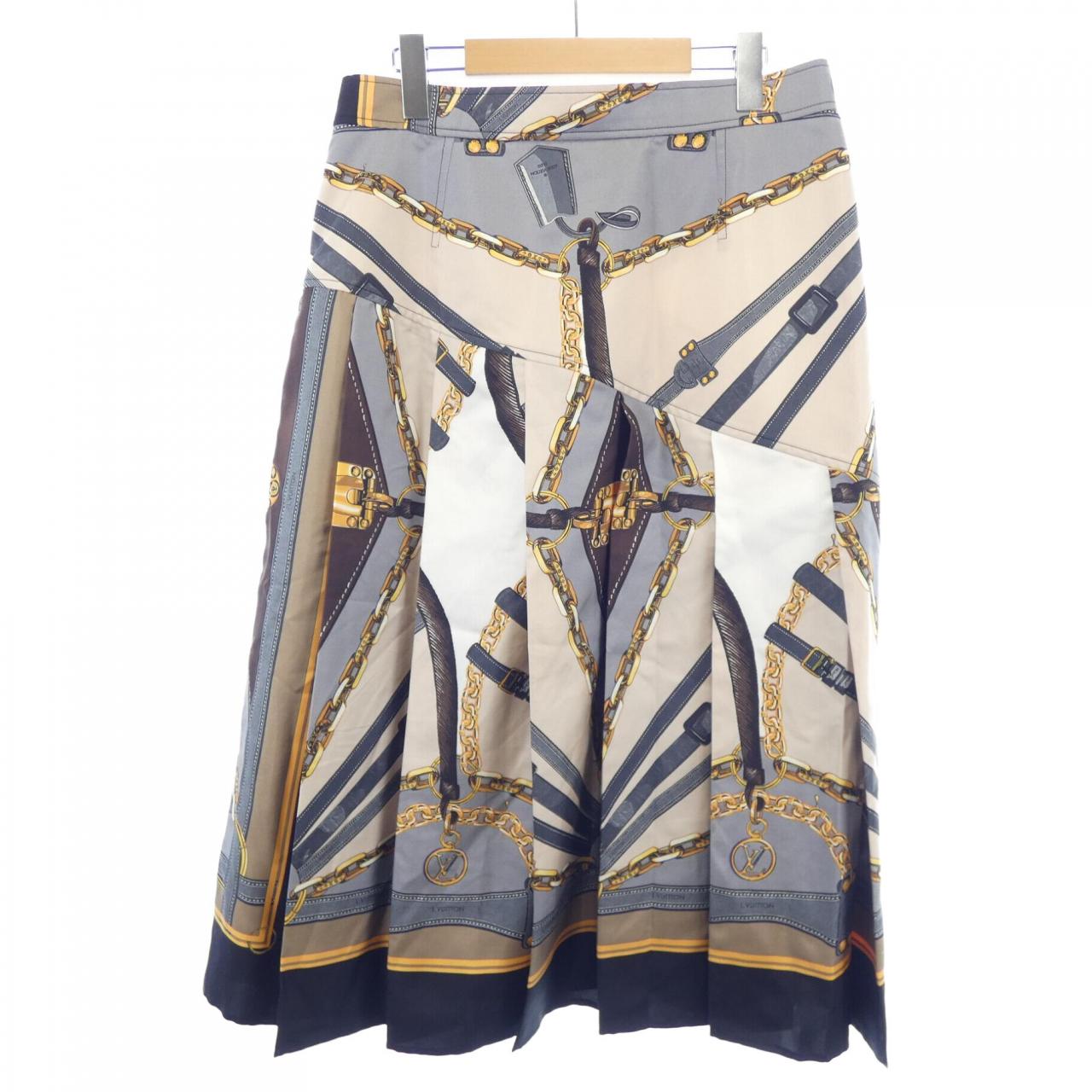 Louis Vuitton Silk Skirt