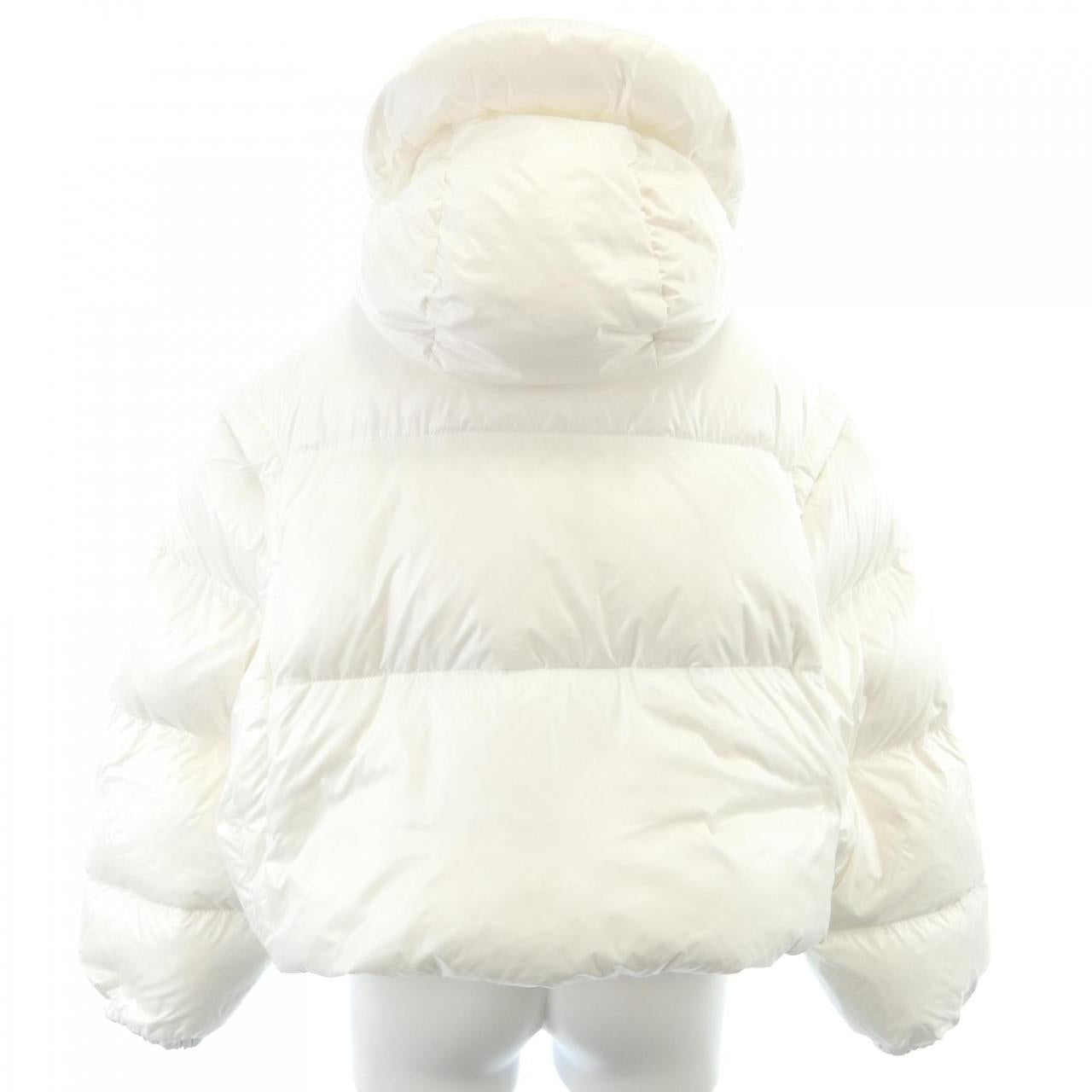 Prada Triangle Logo Convertible 2way Down Jacket