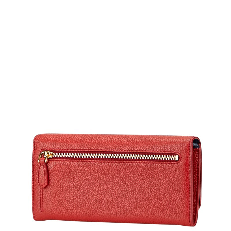 Prada Vitello Daino Calf Leather Long Wallet